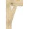 Ekena Millwork Traditional Block Rough Sawn Bracket w/ Offset Brace, Douglas Fir, 8"W x 18"D x 30"H BKT0806X18X30TRA05RDF - alternate 2